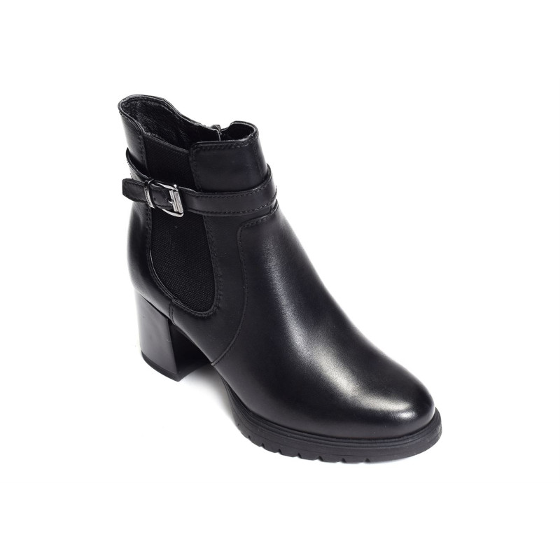 25385 Noir, Bottines Tamaris