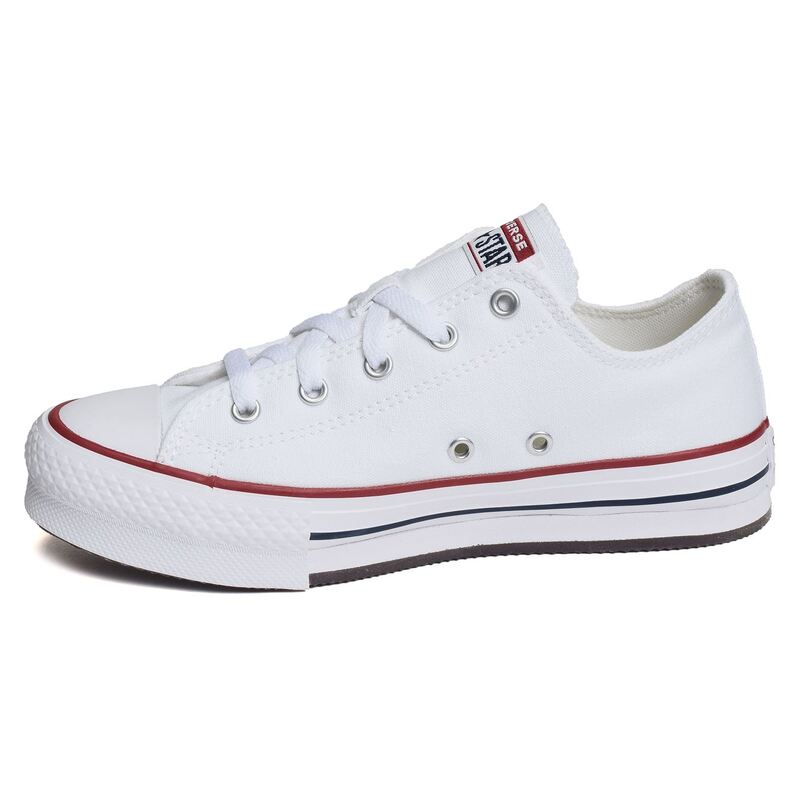 CTAS PLATFO OX Blanc, Chaussures basses Converse