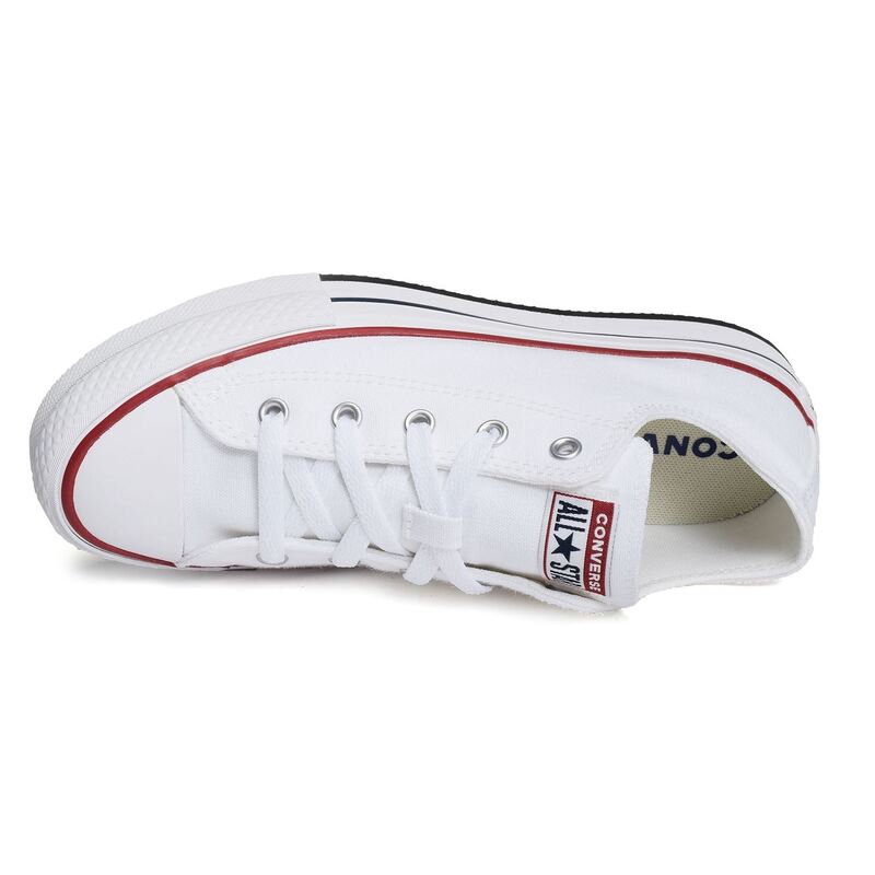 CTAS PLATFO OX Blanc, Chaussures basses Converse