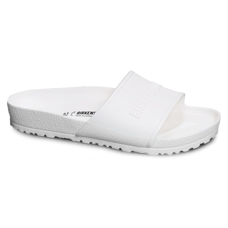 BARBADOS Blanc, Claquettes Birkenstock