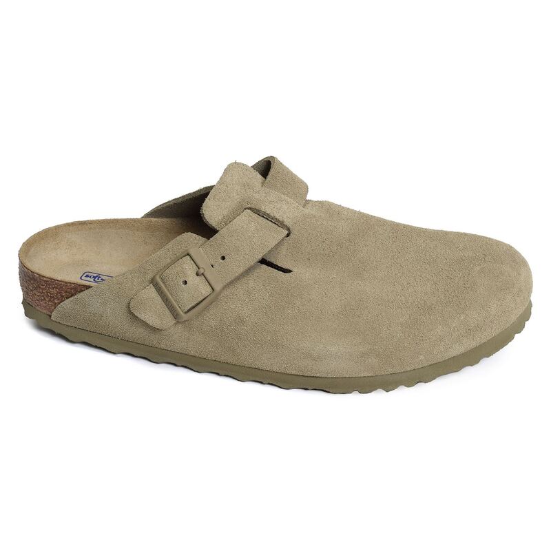 BOSTON SFB Kaki Beige, Sabots Birkenstock