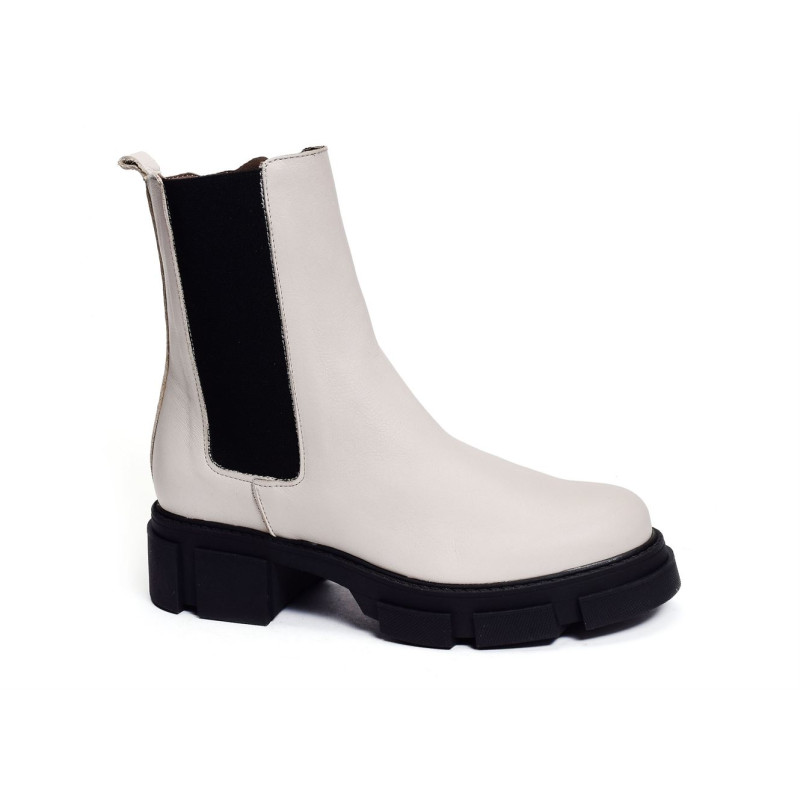 5232 Blanc, Chelsea boots Patricia Miller