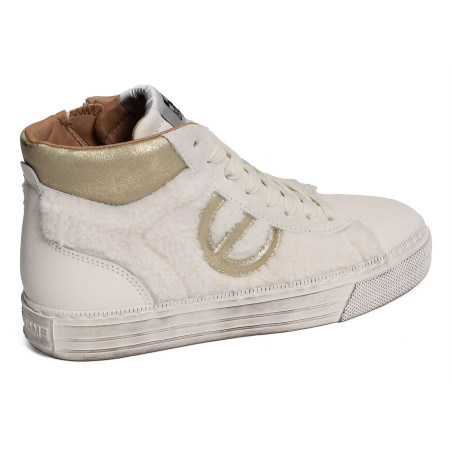 STRIKE MID CUT Beige, Baskets montantes No Name