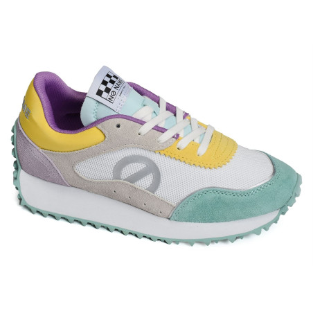 PUNKY JOGGER Blanc Multicolore, Sneakers basses No Name