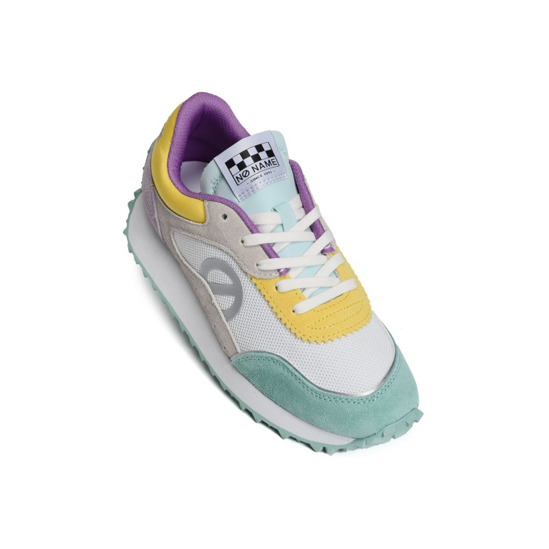 PUNKY JOGGER Blanc Multicolore, Sneakers basses No Name