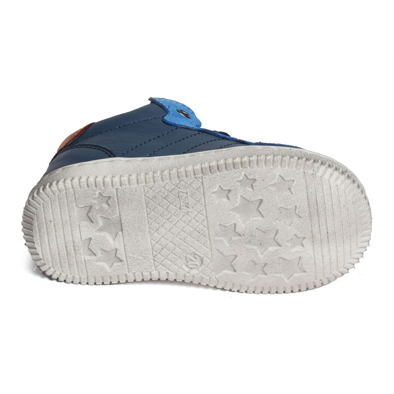 FAUSTO Bleu, Chaussures à Lacets Babybotte