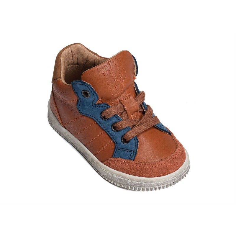 FAUSTO Camel, Chaussures à Lacets Babybotte