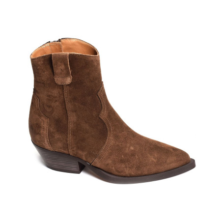 WESTERN 2072 Marron, Santiags  Alpe