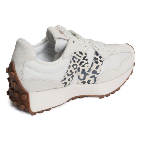 WS327 Blanc Léopard, Baskets running New Balance