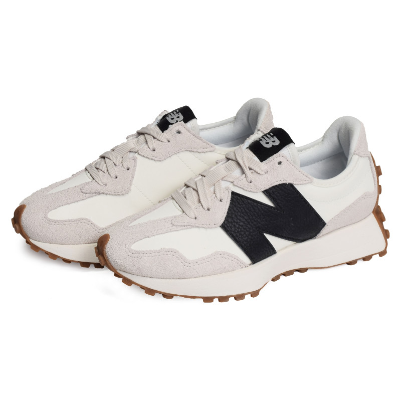 WS327 Blanc Noir, Baskets running New Balance