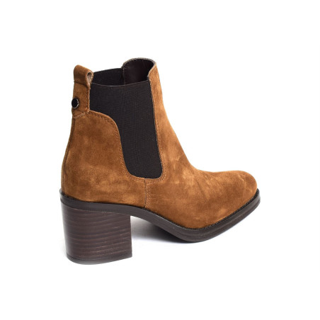 LEYNA 2404 Camel, Chelsea boots Alpe