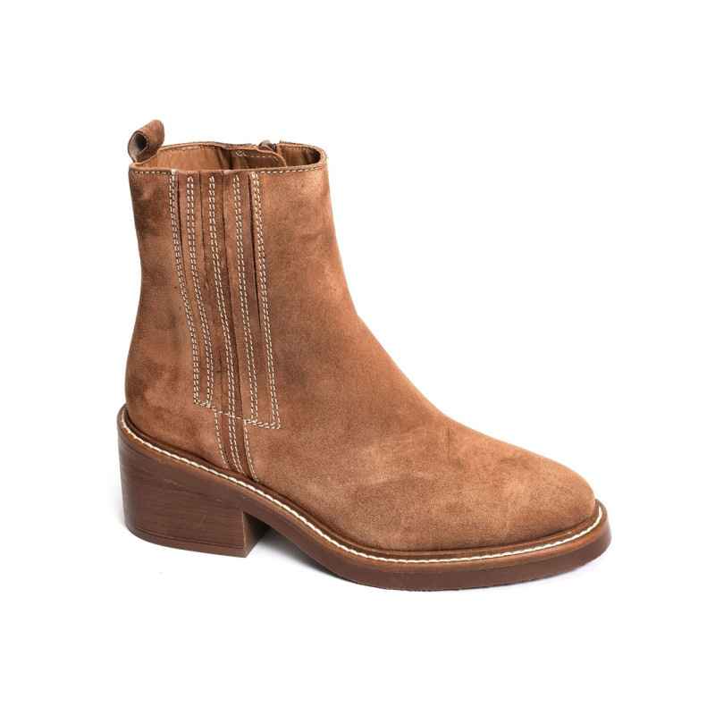 TRENTO 2614 Camel, Chelsea boots Alpe