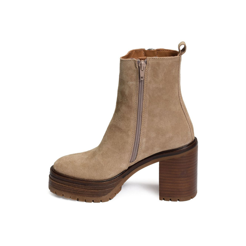 AMINA 2683 Beige, Bottines Alpe