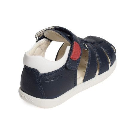 B SANDAL MACCHIA BA Marine, Sandales plates & Nu-Pieds Geox