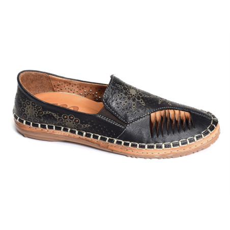 PINOS Noir, Ballerines Madory