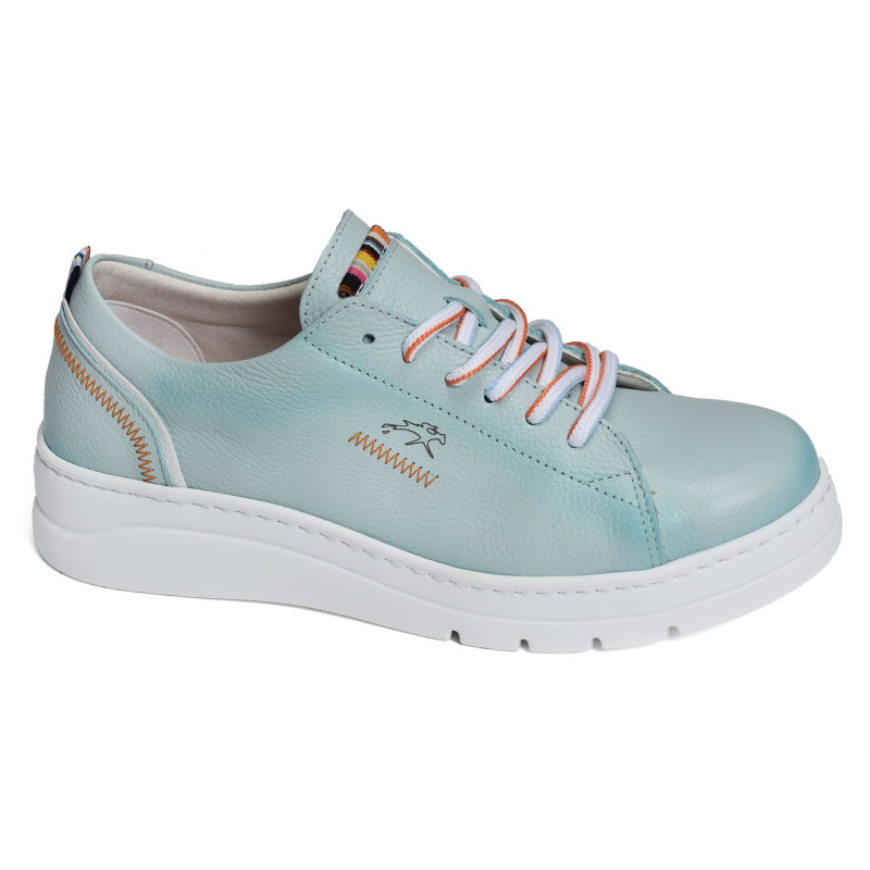 POMPAS F1422 Bleu, Sneakers basses Fluchos