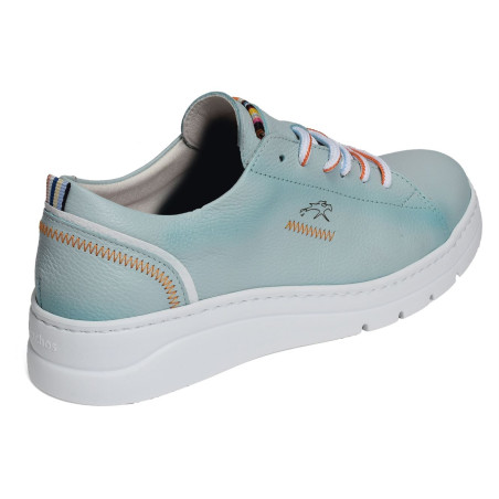 POMPAS F1422 Bleu, Sneakers basses Fluchos