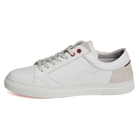 F1410 Blanc, Sneakers basses Fluchos