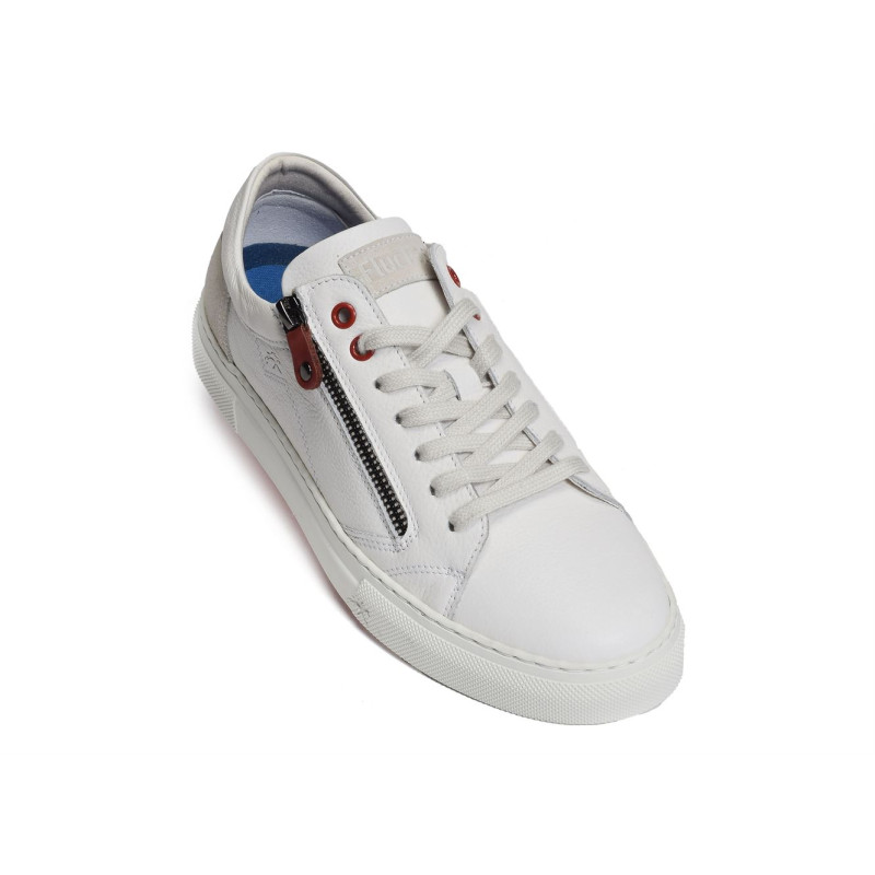 F1410 Blanc, Sneakers basses Fluchos