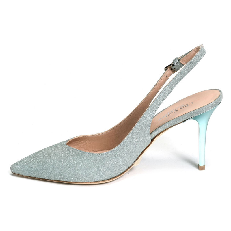 S8106 Vert Eau, Slingback The Seller