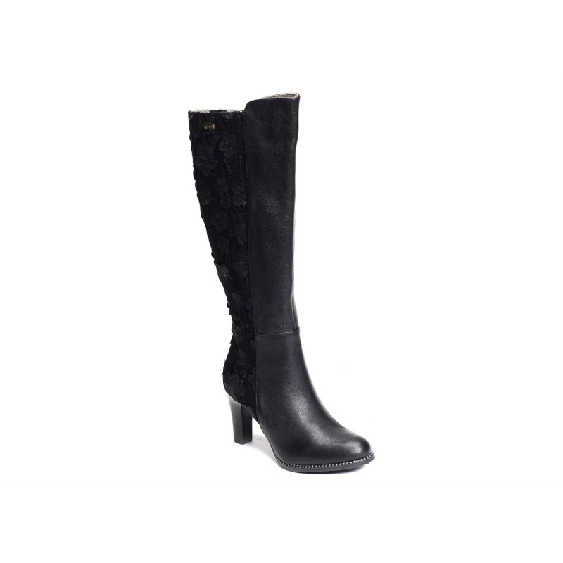 ALCBANEO 129 Noir, Bottes Laura Vita