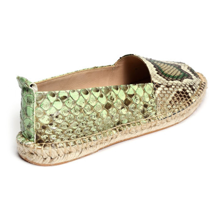 ESP SEI Vert, Espadrilles Piero Zamagni