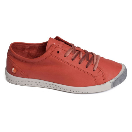 ISLA WASHED Rouge, Sneakers basses Softinos