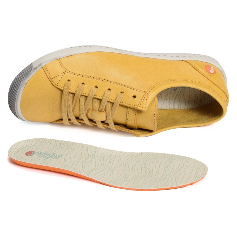 ISLA WASHED Jaune, Sneakers basses Softinos