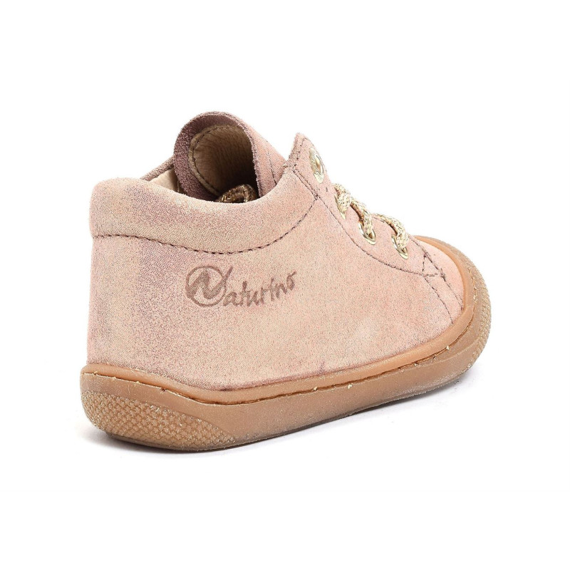 COCOON GIRL Rose Or, Chaussures à Lacets Naturino