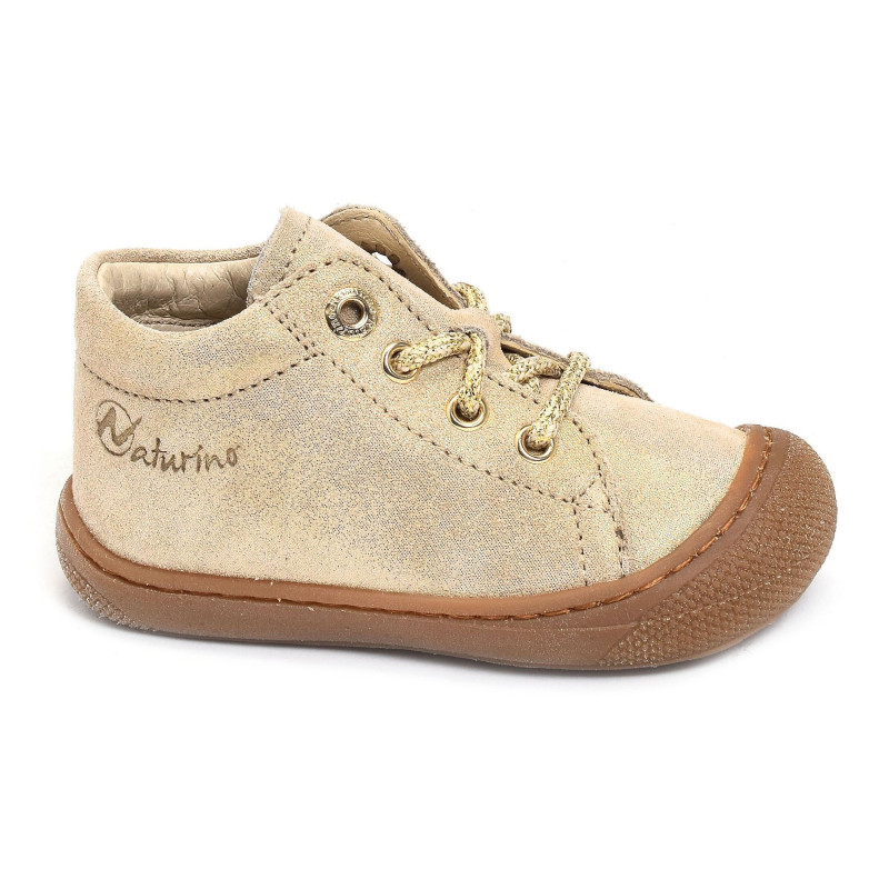 COCOON GIRL Platine, Chaussures à Lacets Naturino