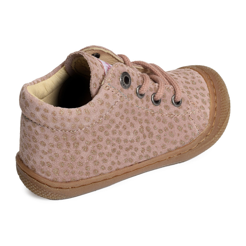 COCOON GIRL Rose Platine, Chaussures à Lacets Naturino