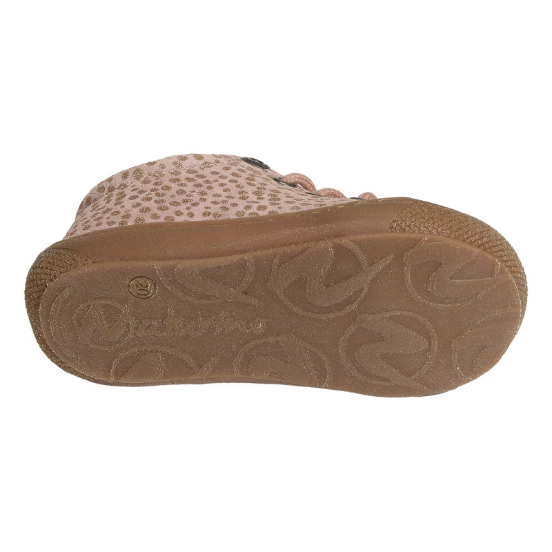 COCOON GIRL Rose Platine, Chaussures à Lacets Naturino