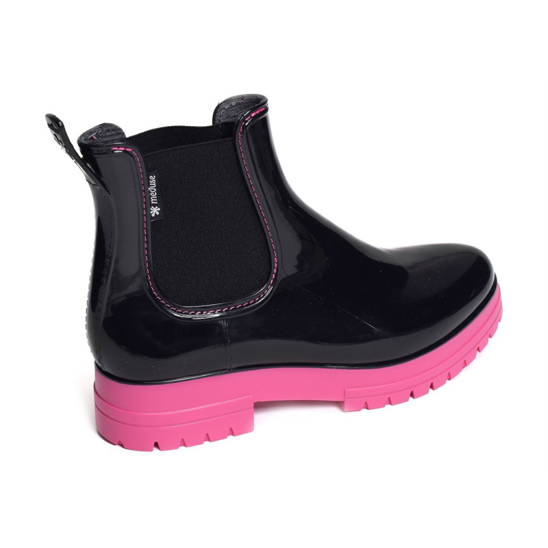 JALBAL Noir Rose, Bottines Méduse