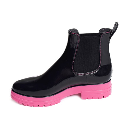 JALBAL Noir Rose, Bottines Méduse