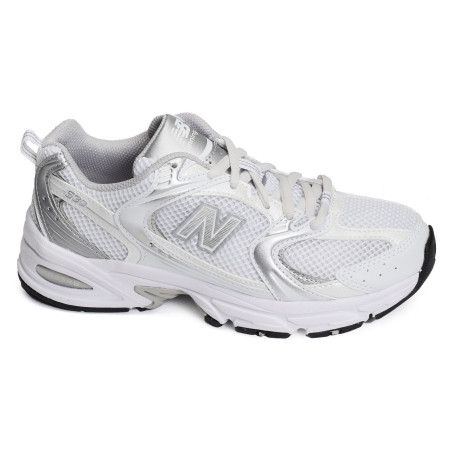 MR530 Blanc Gris, Baskets running New Balance