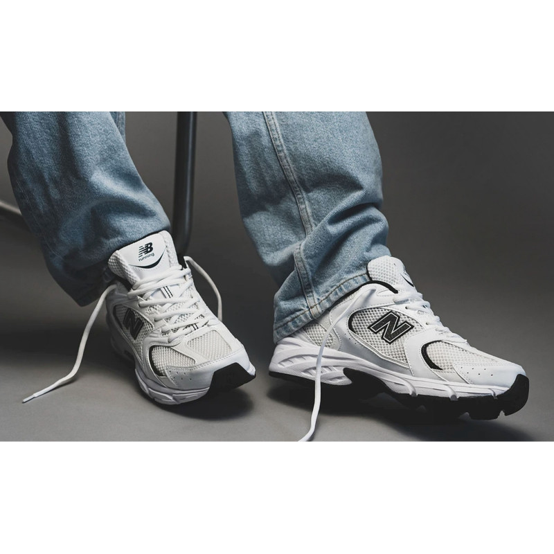 MR530 Blanc Noir, Baskets running New Balance