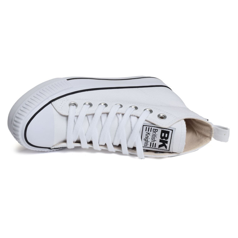 KAYA MID 3709 Blanc, Chaussures montantes British Knights