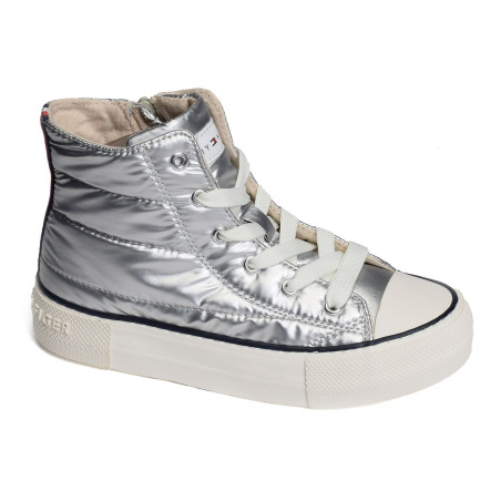 BEVERLY 32290 Argent, Baskets montantes Tommy Hilfiger