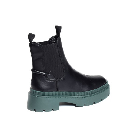 25405 Noir Vert, Chelsea boots Tamaris