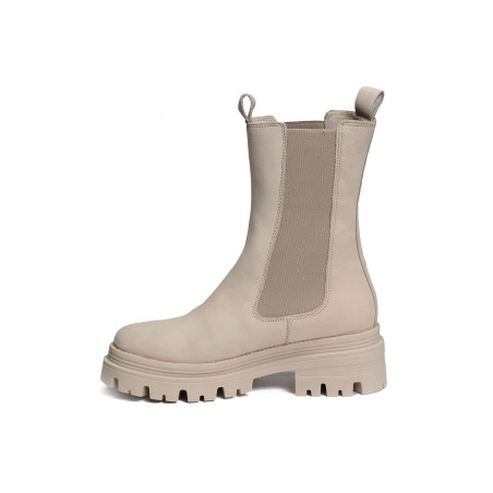 25498 Beige, Chelsea boots Tamaris