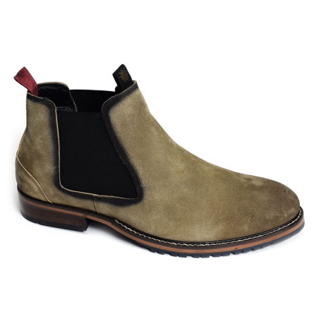 NAPOLI Kaki, Chelsea boots Atelier Tropézien