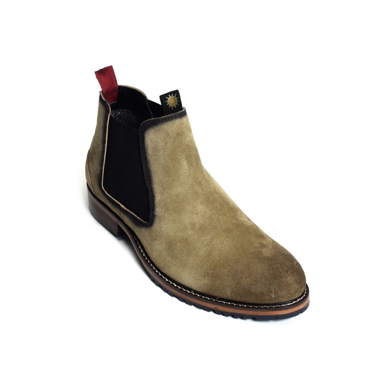 NAPOLI Kaki, Chelsea boots Atelier Tropézien