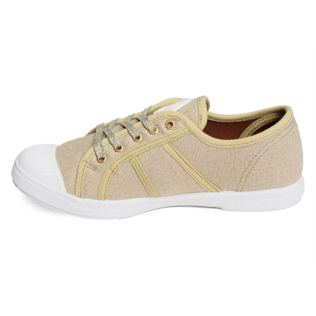 CLORUNI Beige Or, Chaussures basses Les Tropéziennes