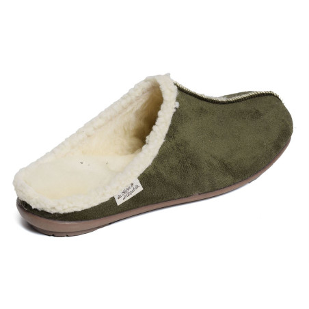 9009 Kaki, Mules La Maison de l'Espadrille