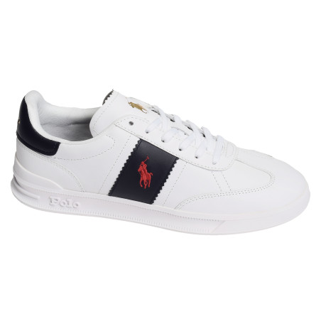 HERITAGE AERA Blanc Bleu, Sneakers basses Polo Ralph Lauren