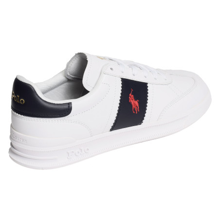 HERITAGE AERA Blanc Bleu, Sneakers basses Polo Ralph Lauren