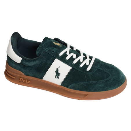 HERITAGE AERA Vert Blanc, Sneakers basses Polo Ralph Lauren