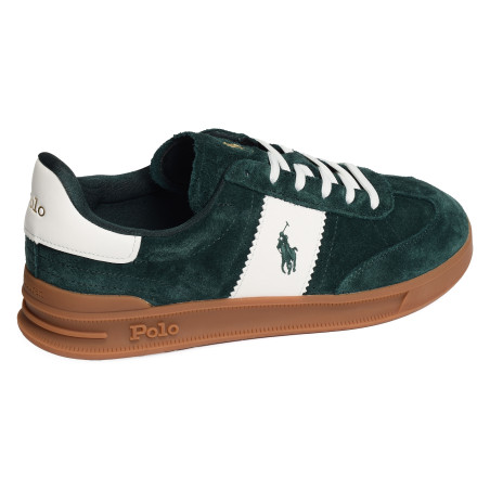 HERITAGE AERA Vert Blanc, Sneakers basses Polo Ralph Lauren