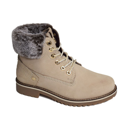 ALASKA Beige, Boots Wrangler