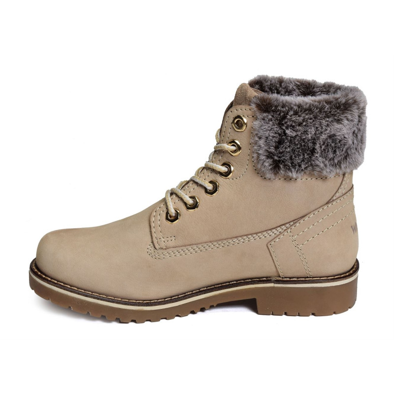 ALASKA Beige, Boots Wrangler